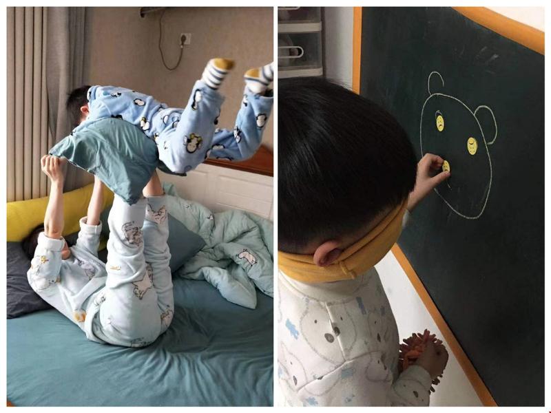 2，幼儿在家与家长一起进行亲子游戏.jpg