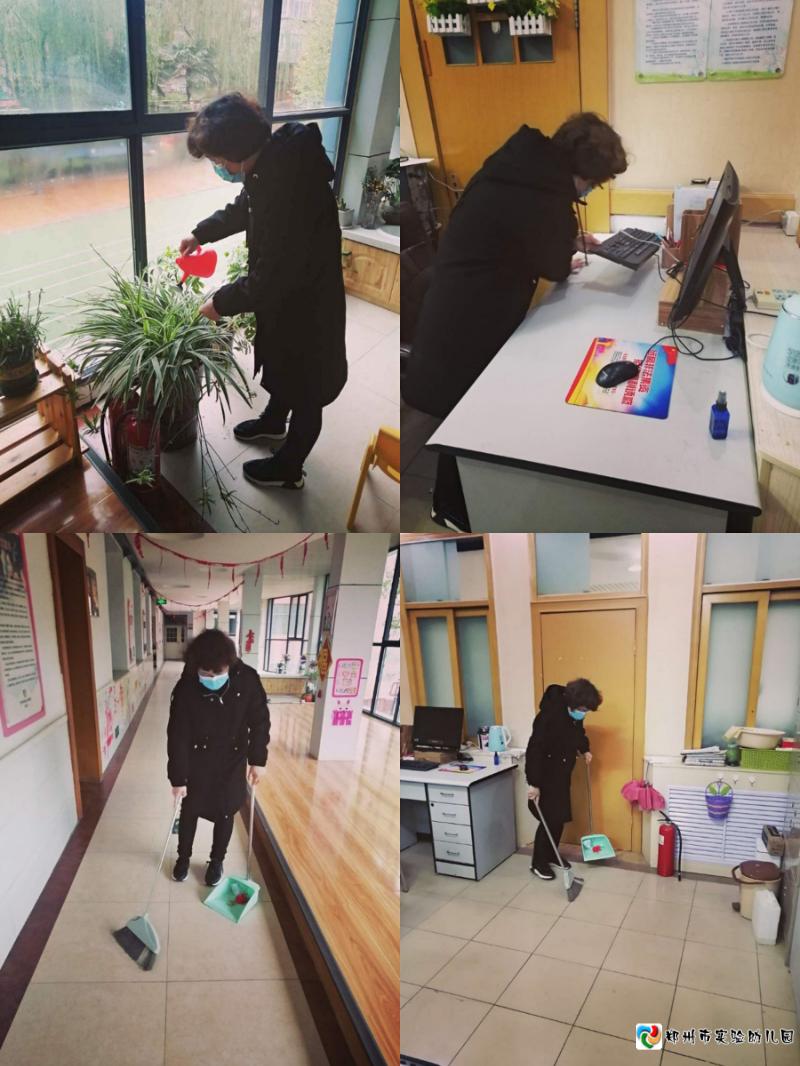 5.值班教师相应号召积极清扫办公室卫生.jpg