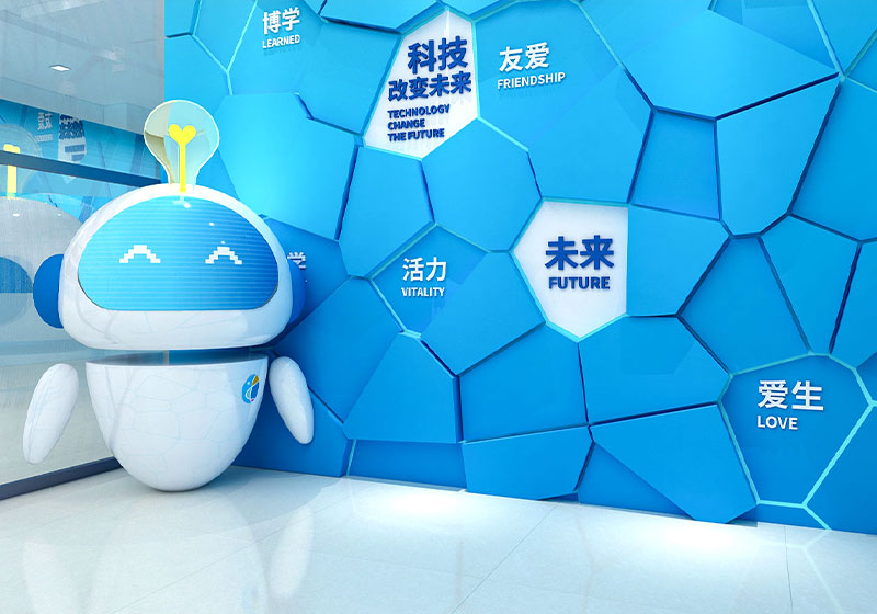 郑州市科创学校|科技走廊