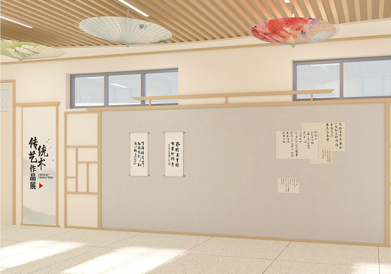 新疆生产建设兵团第一师第一中学|书法长廊