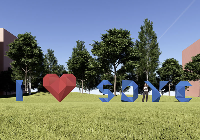 山东英才学院｜室外景观小品